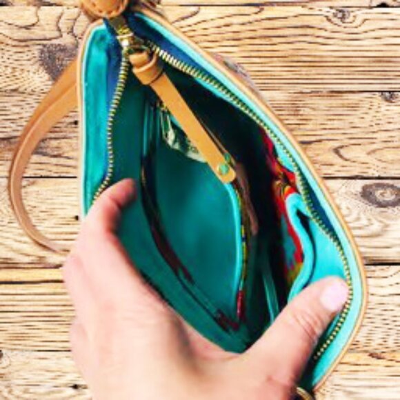 SOLD! Spartina Tropical Floral Mermaid Bag - Crossbody - Picture 3 of 6